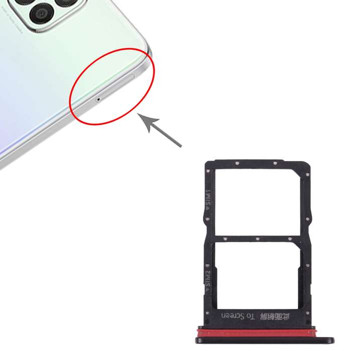 SIM Card Tray + SIM Card Tray for Huawei Nova 8 se Youth (Purple)