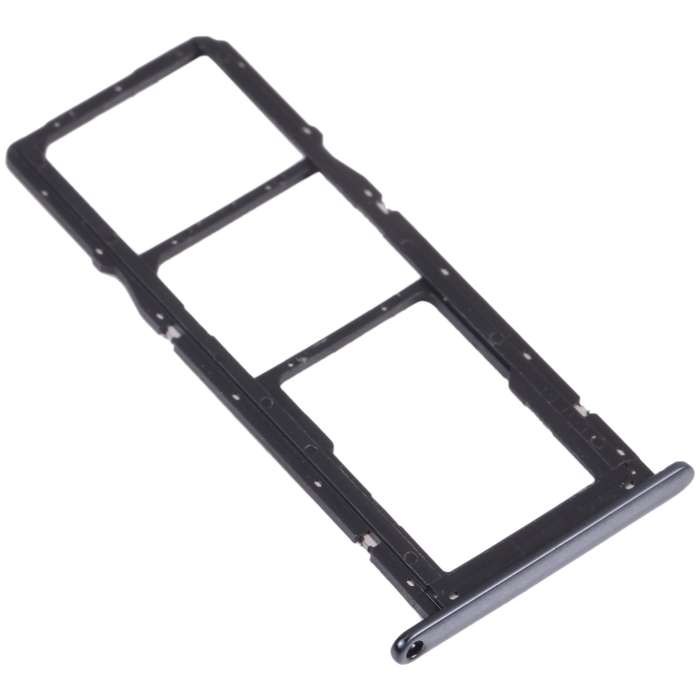 SIM Card Tray + SIM Card Tray + Micro SD Card Tray for Huawei Y6 Prime (2018) (Silver)