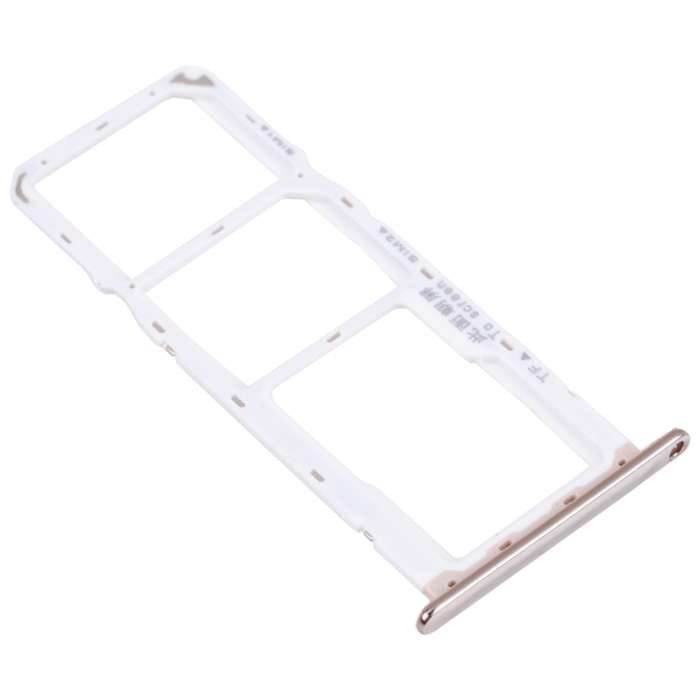 SIM Card Tray + SIM Card Tray + Micro SD Card Tray for Huawei Y6 Prime (2018) (Silver)