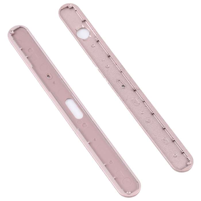 1 Pair Upper and Lower Part Sidebar For Sony Xperia XZ1(Blue)