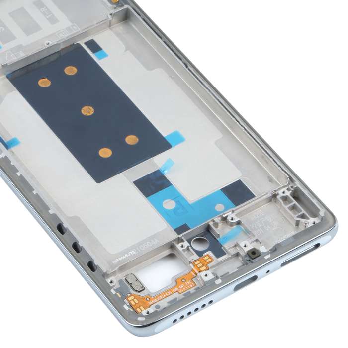 Original Front Housing LCD Frame Bezel Plate for Xiaomi Mi 11T / 11T Pro(Silver)