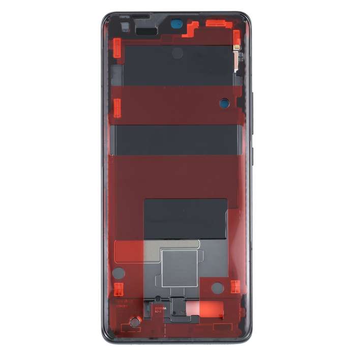 Original Front Housing LCD Frame Bezel Plate for Xiaomi 12 Pro / 12 Dimensity / 12S Pro(Black)