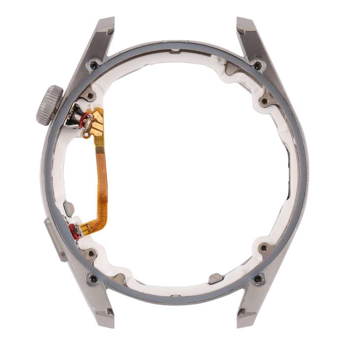 LCD Screen Frame Bezel Plate For Huawei Watch 3 Pro(Silver)