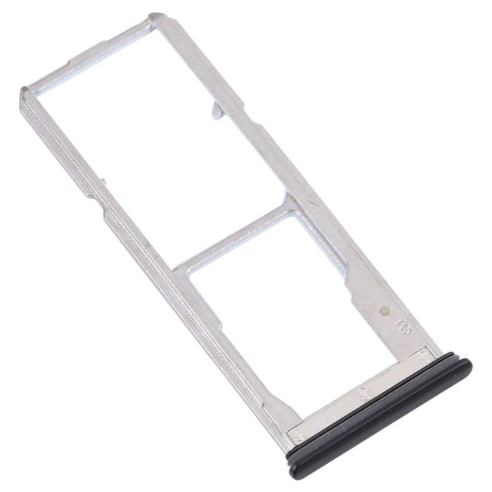For OPPO Reno2 Z/Reno2 F SIM Card Tray + SIM Card Tray + Micro SD card tray (Black)