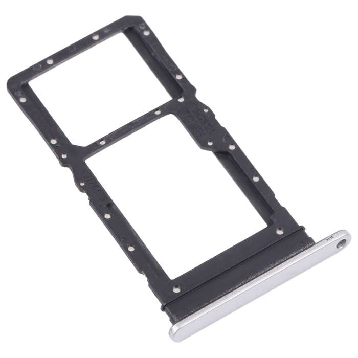 SIM Card Tray + SIM Card Tray / Micro SD Card Tray for Honor Play 30 Plus(Black)