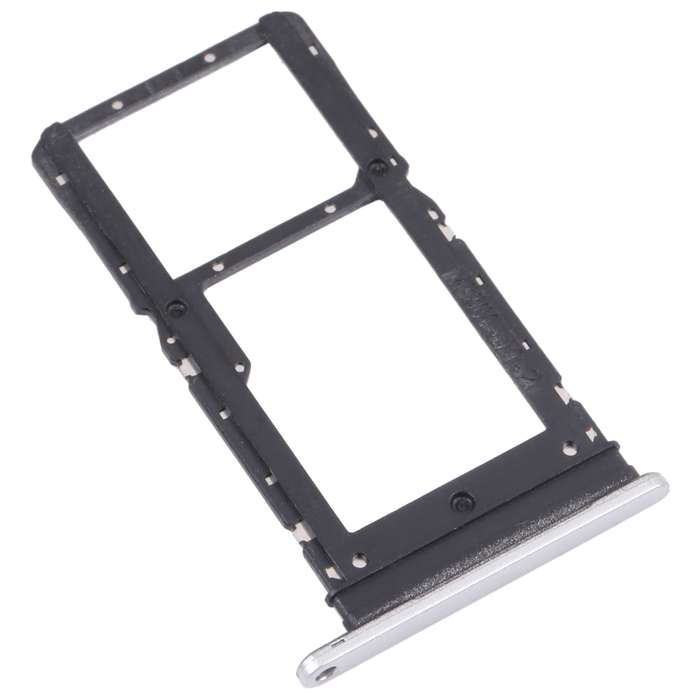 SIM Card Tray + SIM Card Tray / Micro SD Card Tray for Honor Play 30 Plus(Black)