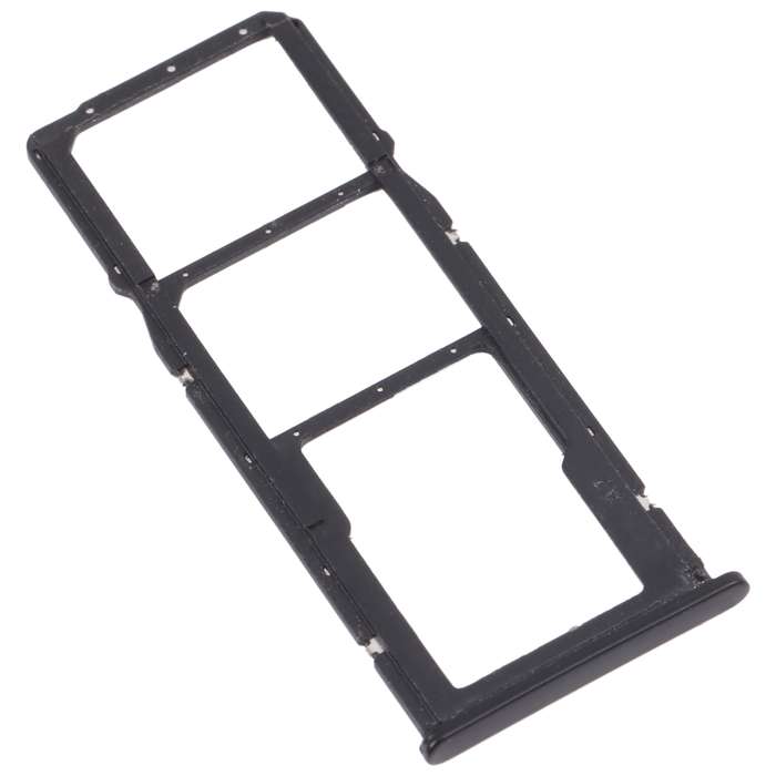 SIM Card Tray + SIM Card Tray + Micro SD Card Tray for Honor 7C(Blue)