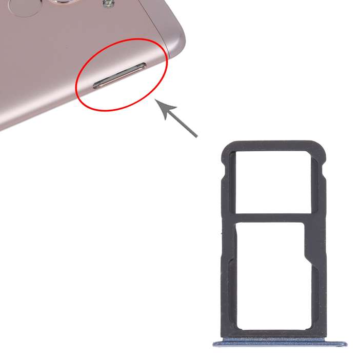 SIM Card Tray + SIM Card Tray / Micro SD Card Tray for Honor Play 6 (Gold)