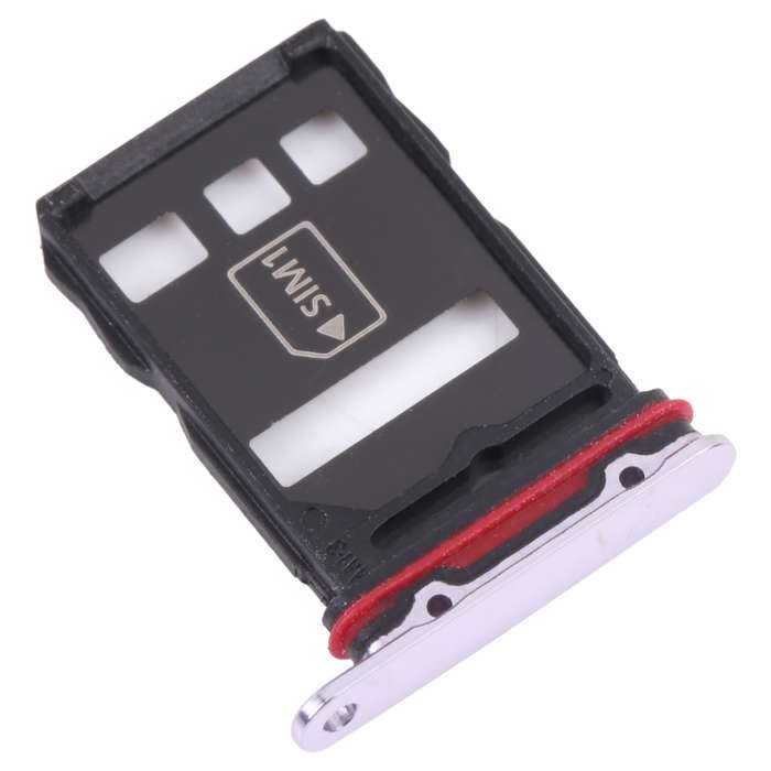 SIM Card Tray + NM Card Tray for Huawei P50 Pro (White)