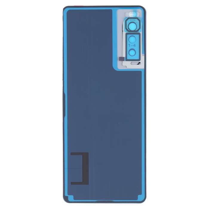 Original Battery Back Cover with Fingerprint for Sony Xperia 10 II(Black)