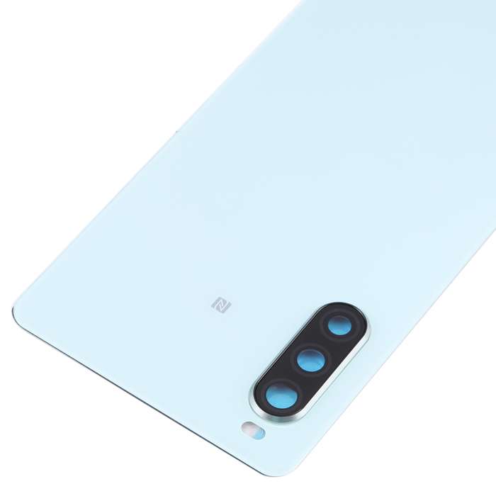 Original Battery Back Cover with Fingerprint for Sony Xperia 10 II(Black)