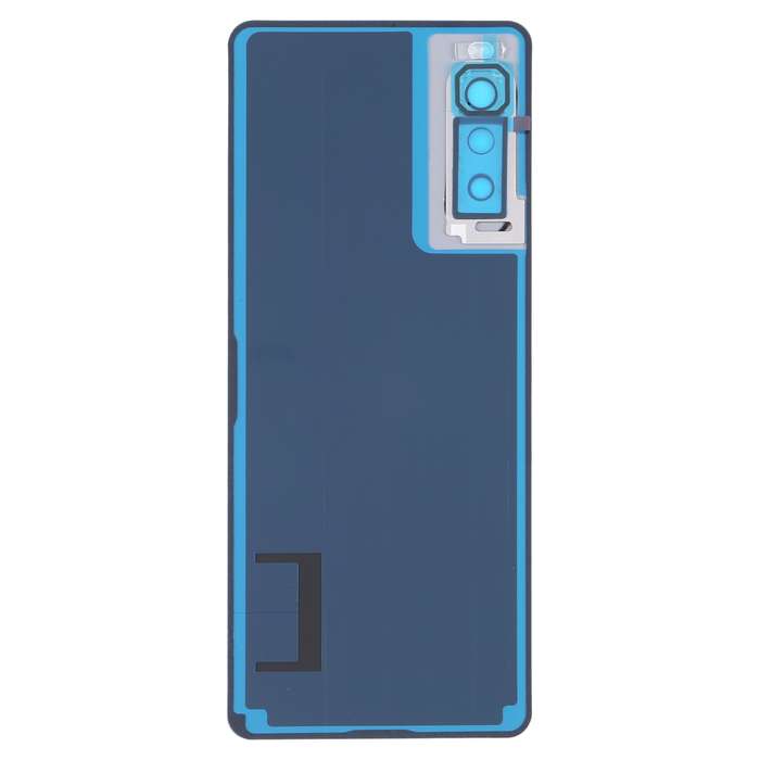 Original Battery Back Cover with Fingerprint for Sony Xperia 10 II(Black)