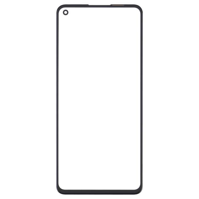 For OnePlus 9RT 5G MT2110 MT2111 Front Screen Outer Glass Lens with OCA Optically Clear Adhesive (Bl