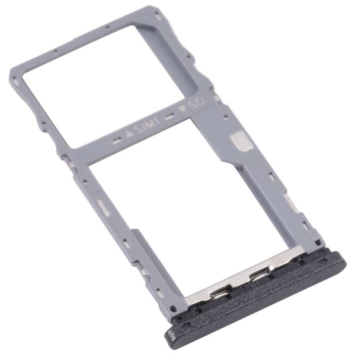 For Alcatel 1V 2020 5007 5007Z 5007W 5007U SIM Card Tray + Micro SD Card Tray (Grey)