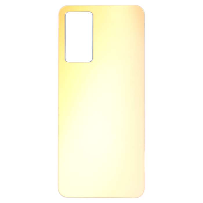 For vivo Y75 4G 2022/V23e Glass Battery Back Cover (Gold)