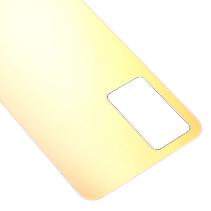For vivo Y75 4G 2022/V23e Glass Battery Back Cover (Gold)
