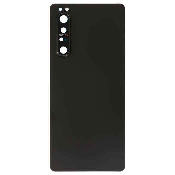 Original Battery Back Cover with Camera Lens Cover for Sony Xperia 1 II(Black)