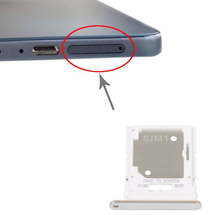 SIM Card Tray + Micro SD Card Tray For Xiaomi Redmi Note 11 Pro 4G/Redmi Note 11 Pro 5G/Redmi Note 1