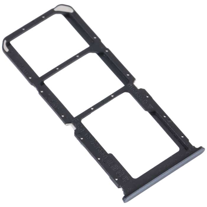 For OPPO A93s 5G SIM Card Tray + SIM Card Tray + Micro SD Card Tray (Black)