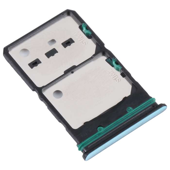 For OPPO Reno7 5G China / Reno7 5G SIM Card Tray + SIM Card Tray + Micro SD Card Tray (Black)