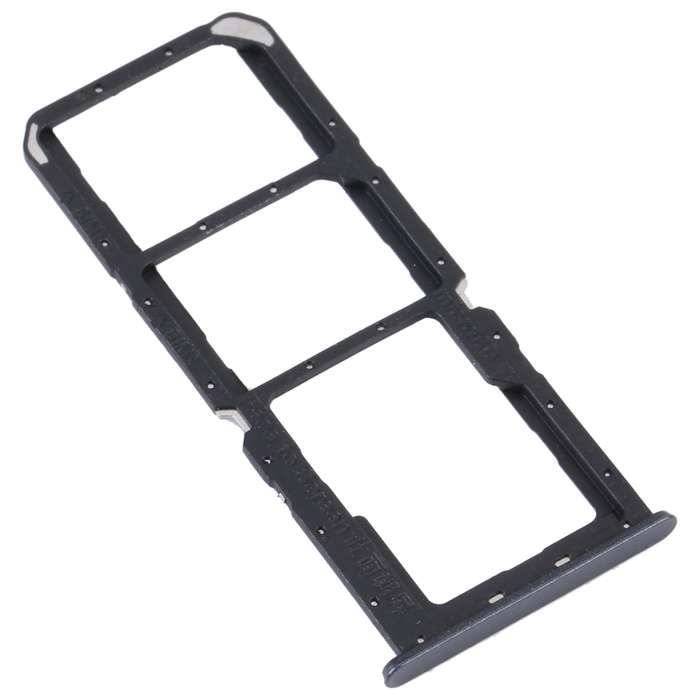 For Realme C30 SIM Card Tray + SIM Card Tray + Micro SD Card Tray (Blue)
