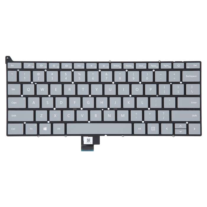 US Version Keyboard with Power Button for Microsoft Surface Laptop Go 1934(Grey)