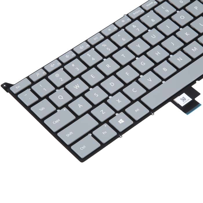 US Version Keyboard with Power Button for Microsoft Surface Laptop Go 1934(Grey)