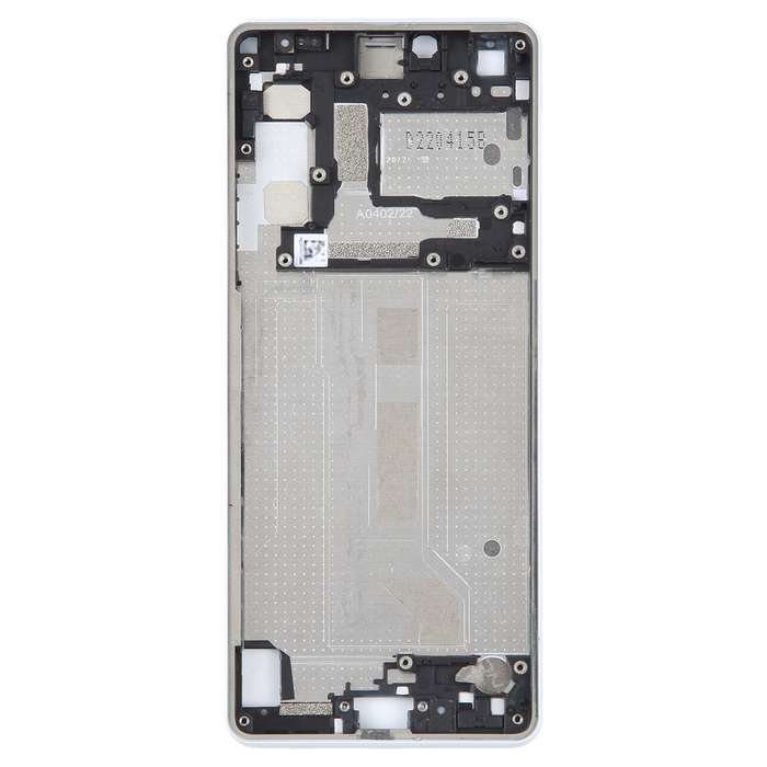 For Sony Xperia 10 IV Original Middle Frame Bezel Plate (White)
