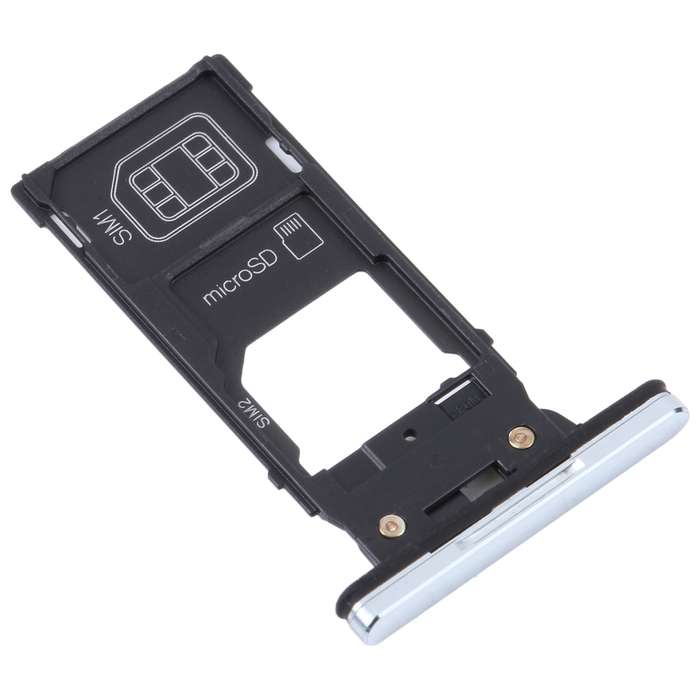 For Sony Xperia XZ2 Premium Original SIM Card Tray + SIM / Micro SD Card Tray (Black)