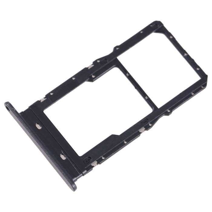 For T-Mobile Revvl 6 Pro 5G SIM Card Tray + Micro SD Card Tray(Grey)