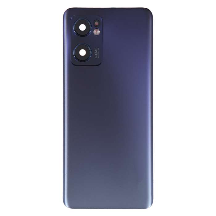 For OPPO Reno7 5G Original Battery Back Cover with Camera Lens Cover(Black)