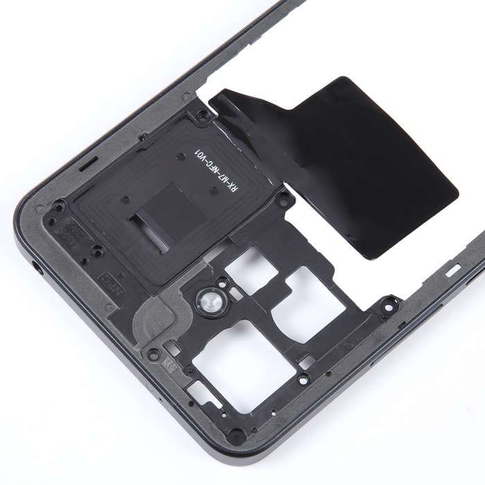 For Xiaomi Redmi Note 12 4G Original Middle Frame Bezel Plate (Black)