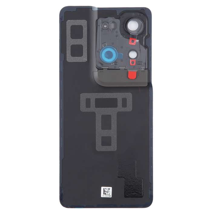For OPPO Reno8 Pro+ Original Battery Back Cover with Camera Lens Cover(Black)