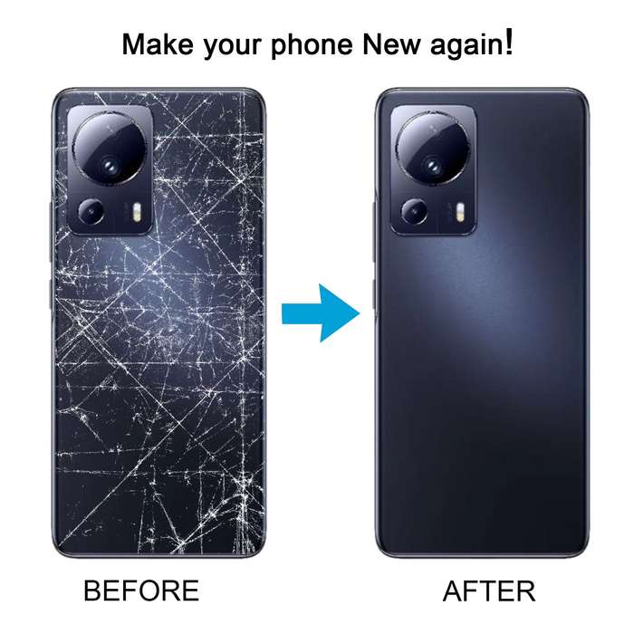 For Xiaomi 13 Lite Original Battery Back Cover(Black)