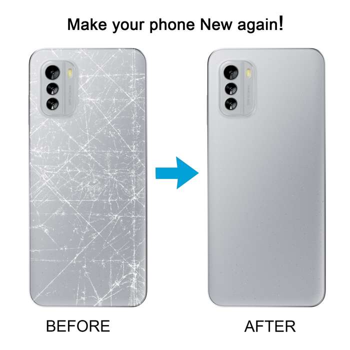 For Nokia G60 Original Battery Back Cover(Silver)