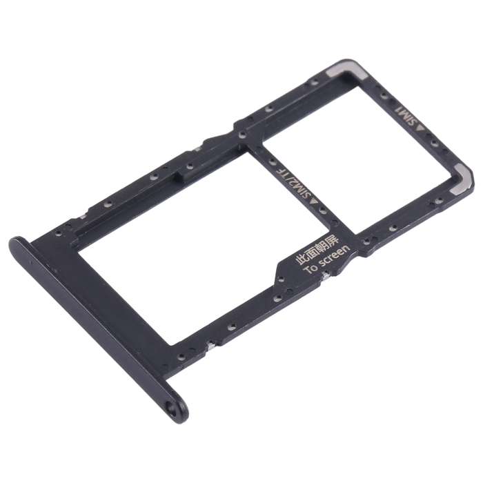 For Huawei nova Y70 Plus SIM + SIM / Micro SD Card Tray (Silver)