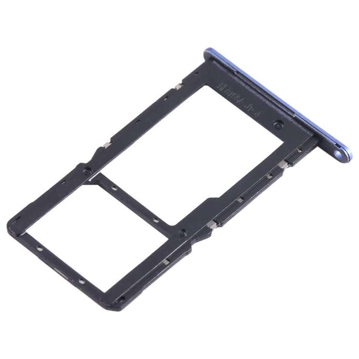 For Huawei nova Y70 Plus SIM + SIM / Micro SD Card Tray (Silver)