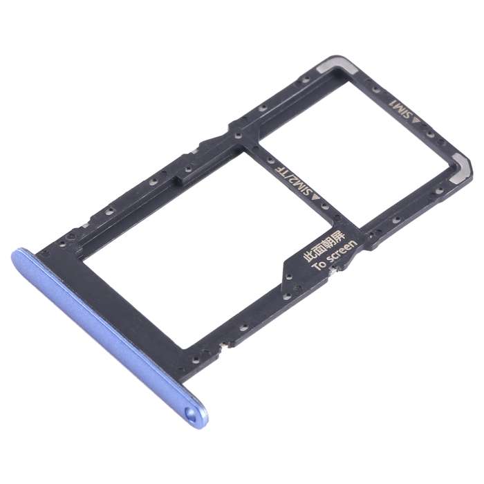 For Huawei nova Y70 SIM + SIM / Micro SD Card Tray (Silver)