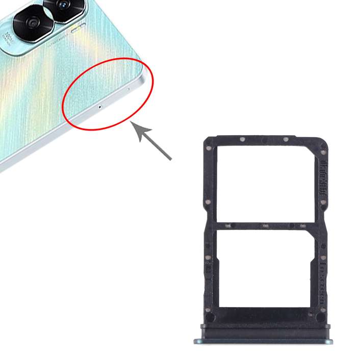 For Honor X50i SIM + SIM Card Tray (Blue)