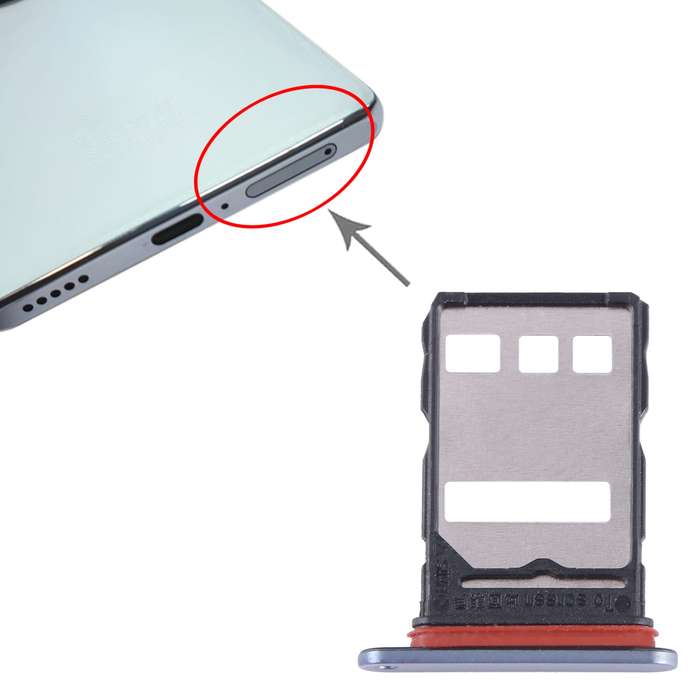 For Honor X9a SIM Card Tray (Black)