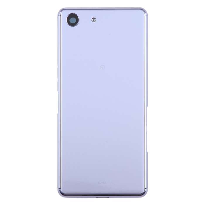 For Sony Xperia Ace Original Battery Back Cover with Camera Lens Cover(Purple)