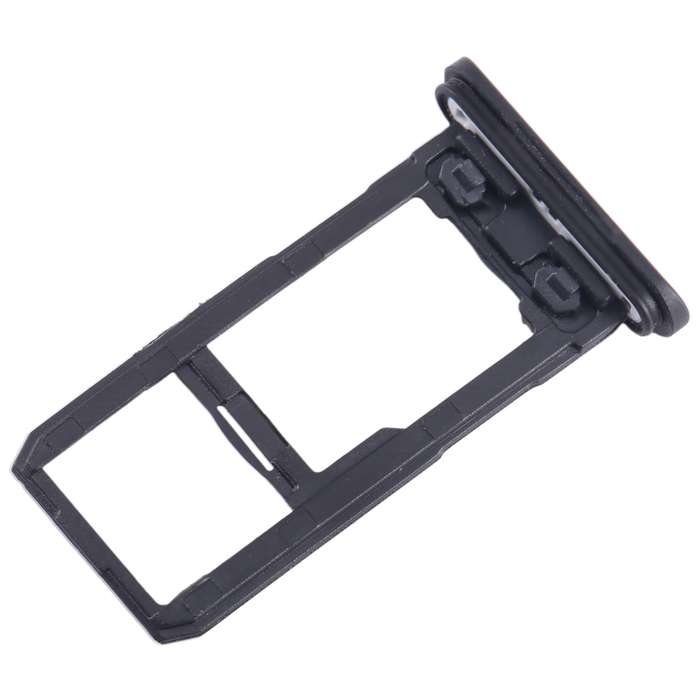 For Sony Xperia 10 II Original SIM + SIM / Micro SD Card Tray (Black)