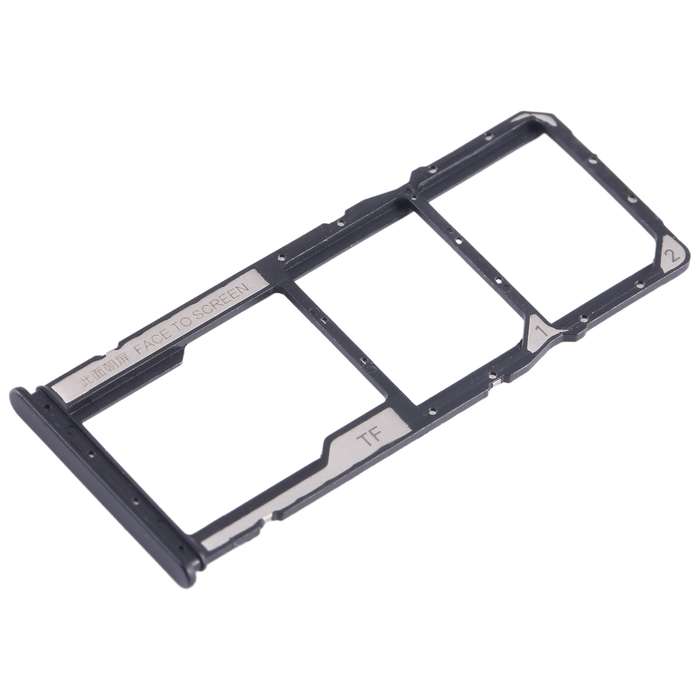 For Xiaomi Poco M4 Pro SIM Card Tray + SIM Card Tray + Micro SD Card Tray (Dark Blue)