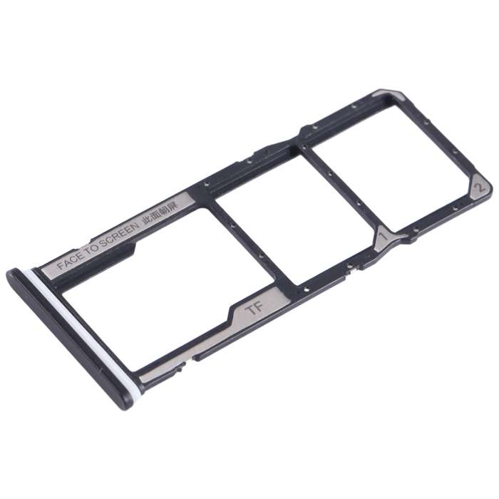 For Xiaomi Redmi A2+ SIM Card Tray + SIM Card Tray + Micro SD Card Tray (Blue)