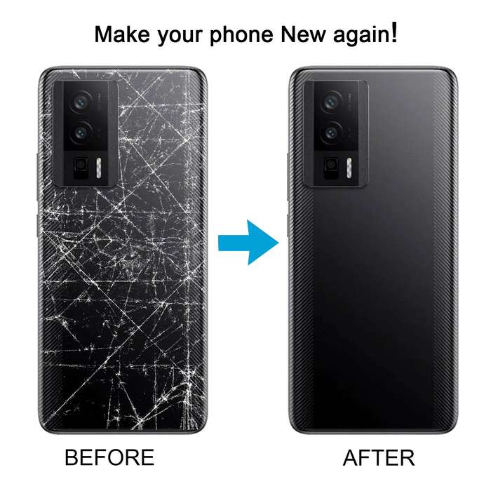 For Xiaomi Poco F5 Pro Original Battery Back Cover(Black)