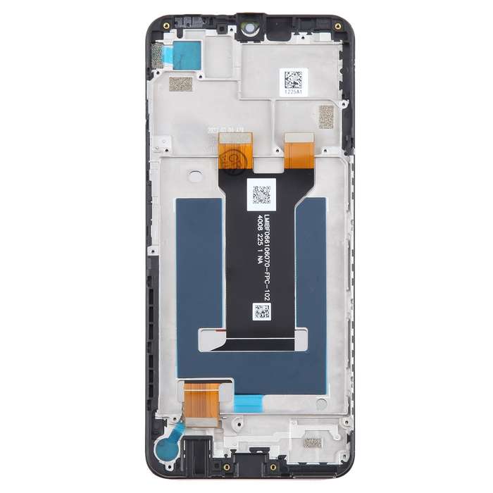 For ZTE Blade V40 Design 8046 LCD Screen Digitizer Full Assembly with Frame (Black)