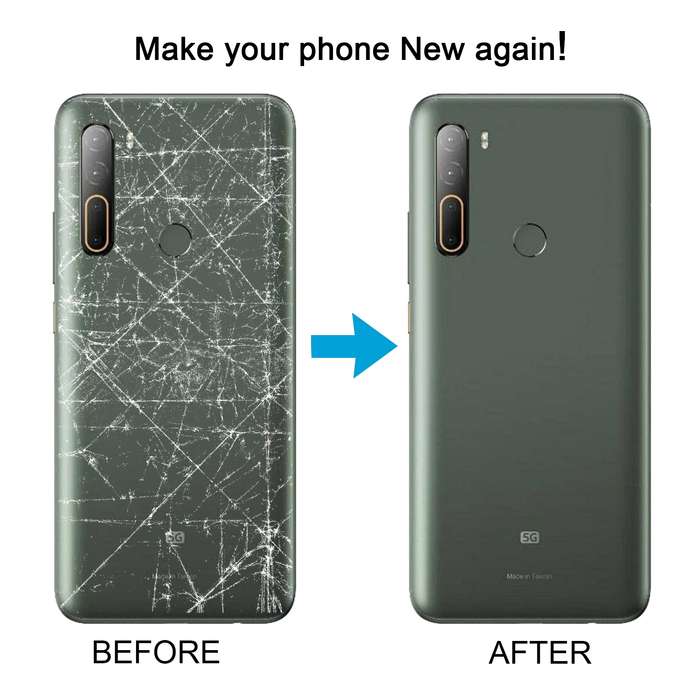 For HTC U20 5G Original Battery Back Cover(White)