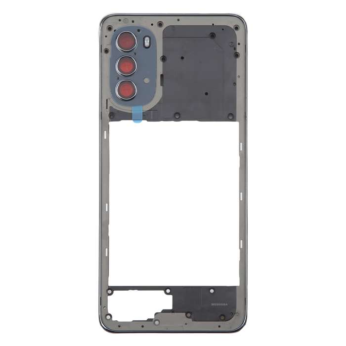 For Motorola Moto G52 Original Middle Frame Bezel Plate (Silver)