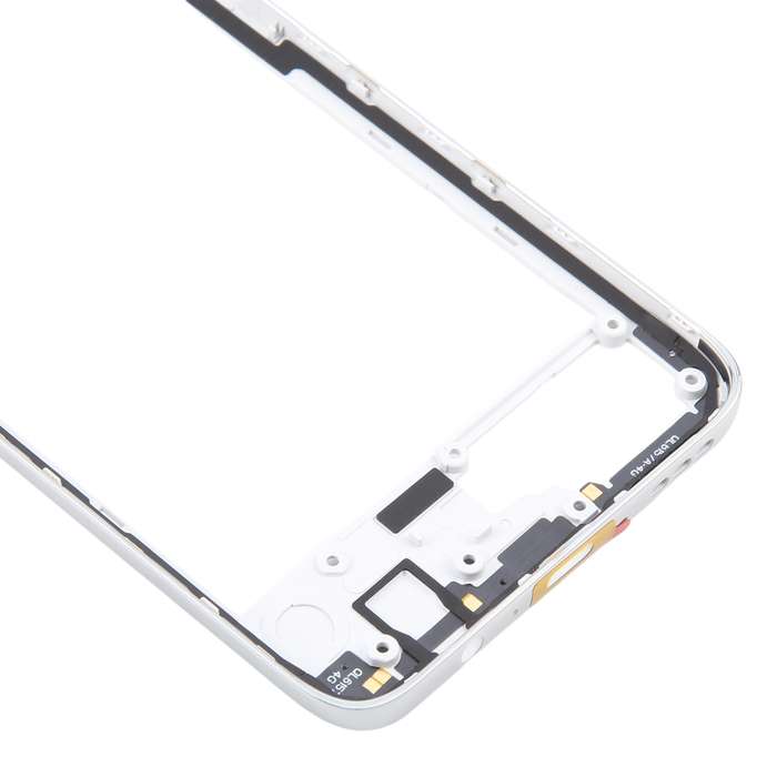 For Motorola Moto G52 Original Middle Frame Bezel Plate (Silver)