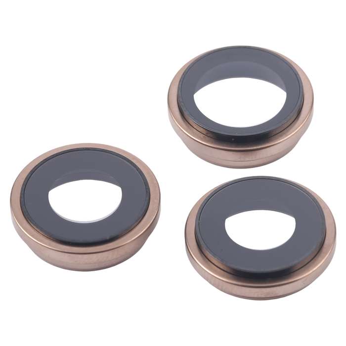 For iPhone 16 Pro 3pcs/Set Camera Lens Cover (Silver)